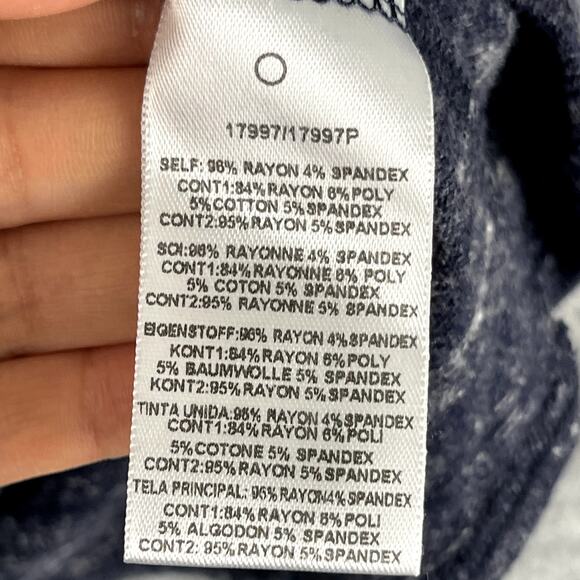 Anthropologie Dolan Shift Dress Womens XS Striped Jersey Stretch Costal Casual - Picture 9 of 16